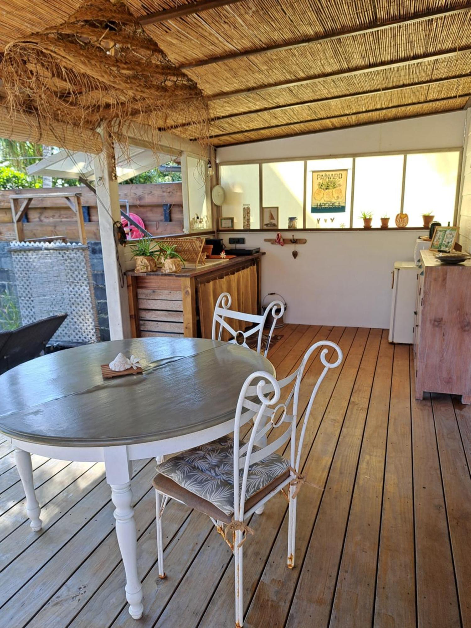 Breeze Ocean Bungalow モーレア島 エクステリア 写真